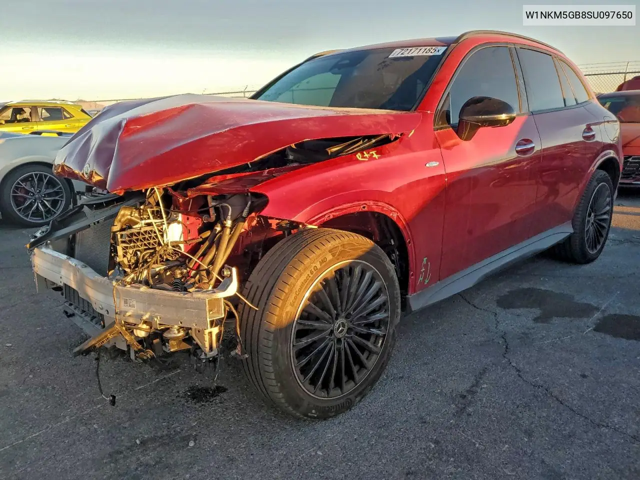 W1NKM5GB8SU097650 2025 Mercedes-Benz Glc 350E