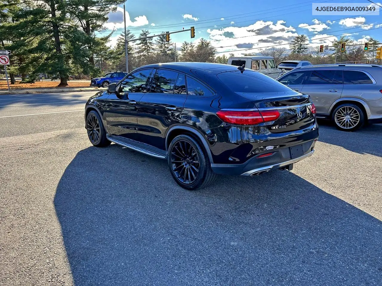 4JGED6EB9GA009349 2016 Mercedes-Benz Gle Coupe 450 4Matic