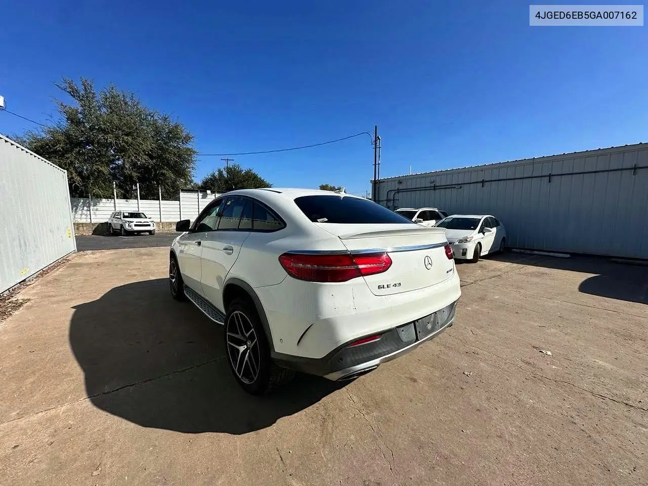 4JGED6EB5GA007162 2016 Mercedes-Benz Gle Coupe 450 4Matic