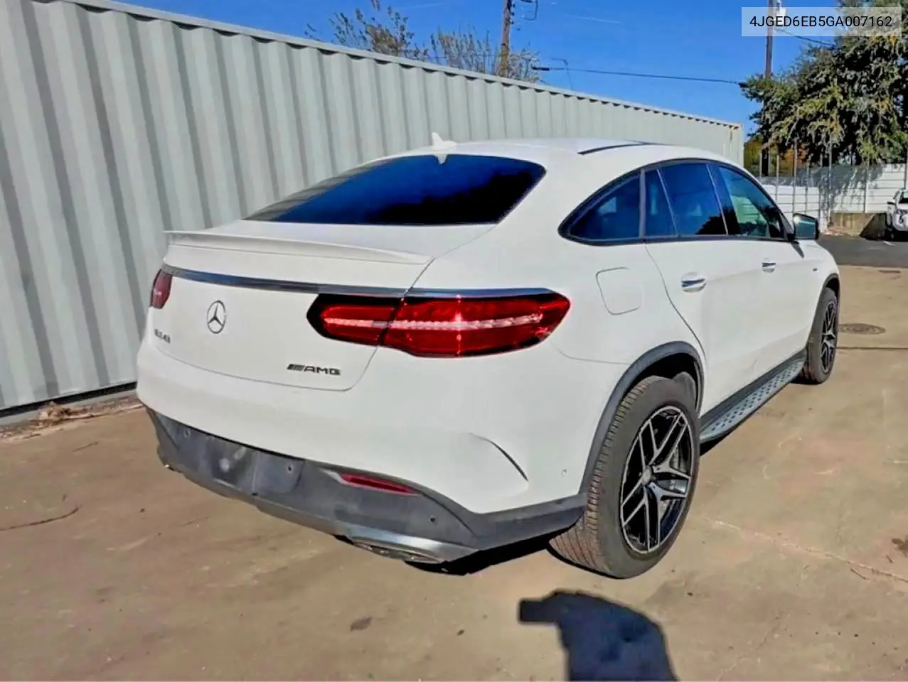 4JGED6EB5GA007162 2016 Mercedes-Benz Gle Coupe 450 4Matic