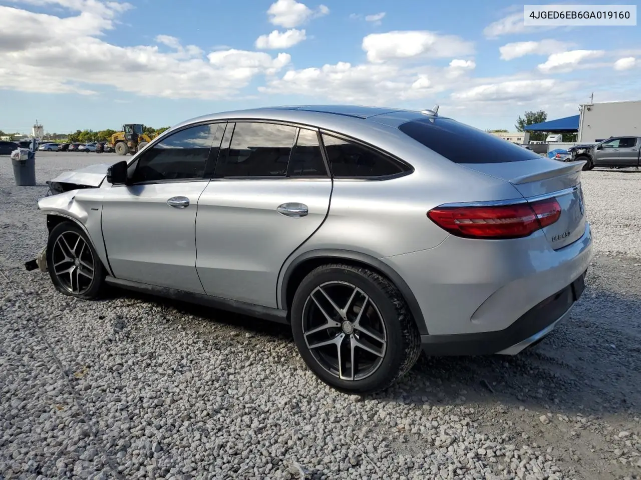 4JGED6EB6GA019160 2016 Mercedes-Benz Gle Coupe 450 4Matic