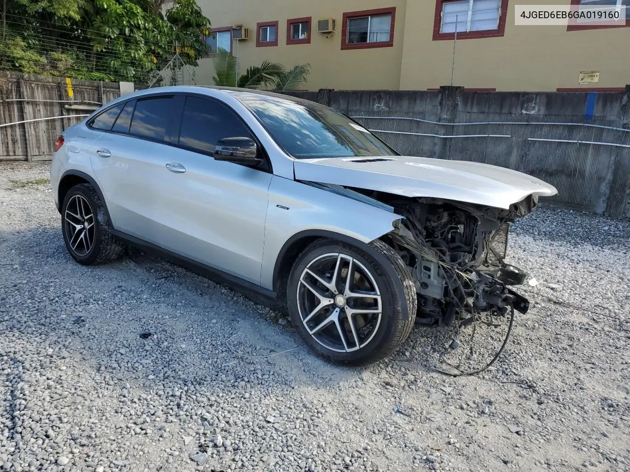 4JGED6EB6GA019160 2016 Mercedes-Benz Gle Coupe 450 4Matic