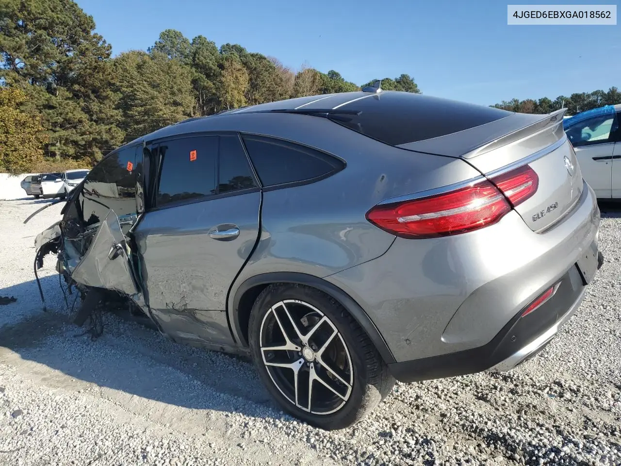 4JGED6EBXGA018562 2016 Mercedes-Benz Gle Coupe 450 4Matic