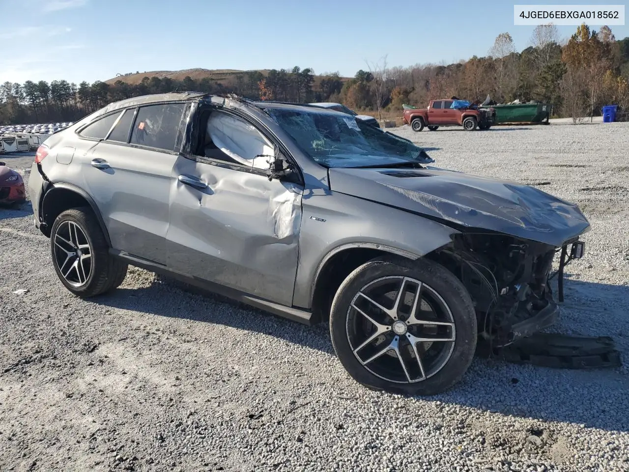 4JGED6EBXGA018562 2016 Mercedes-Benz Gle Coupe 450 4Matic