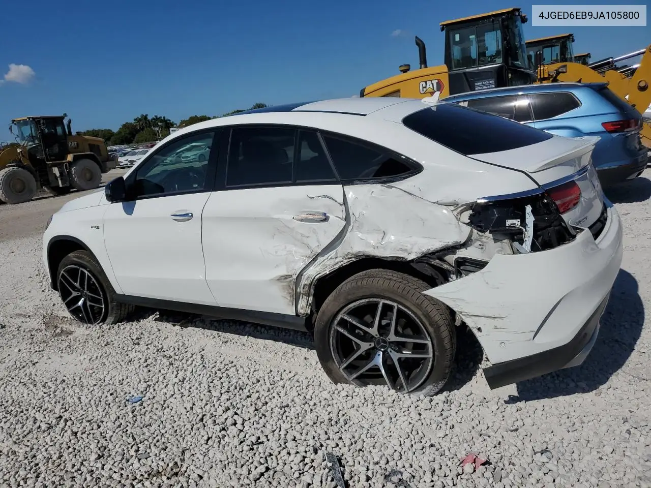 4JGED6EB9JA105800 2018 Mercedes-Benz Gle Coupe 43 Amg