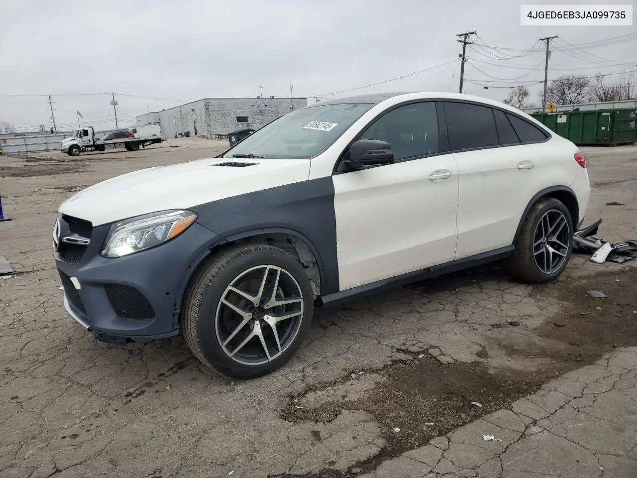 4JGED6EB3JA099735 2018 Mercedes-Benz Gle Coupe 43 Amg