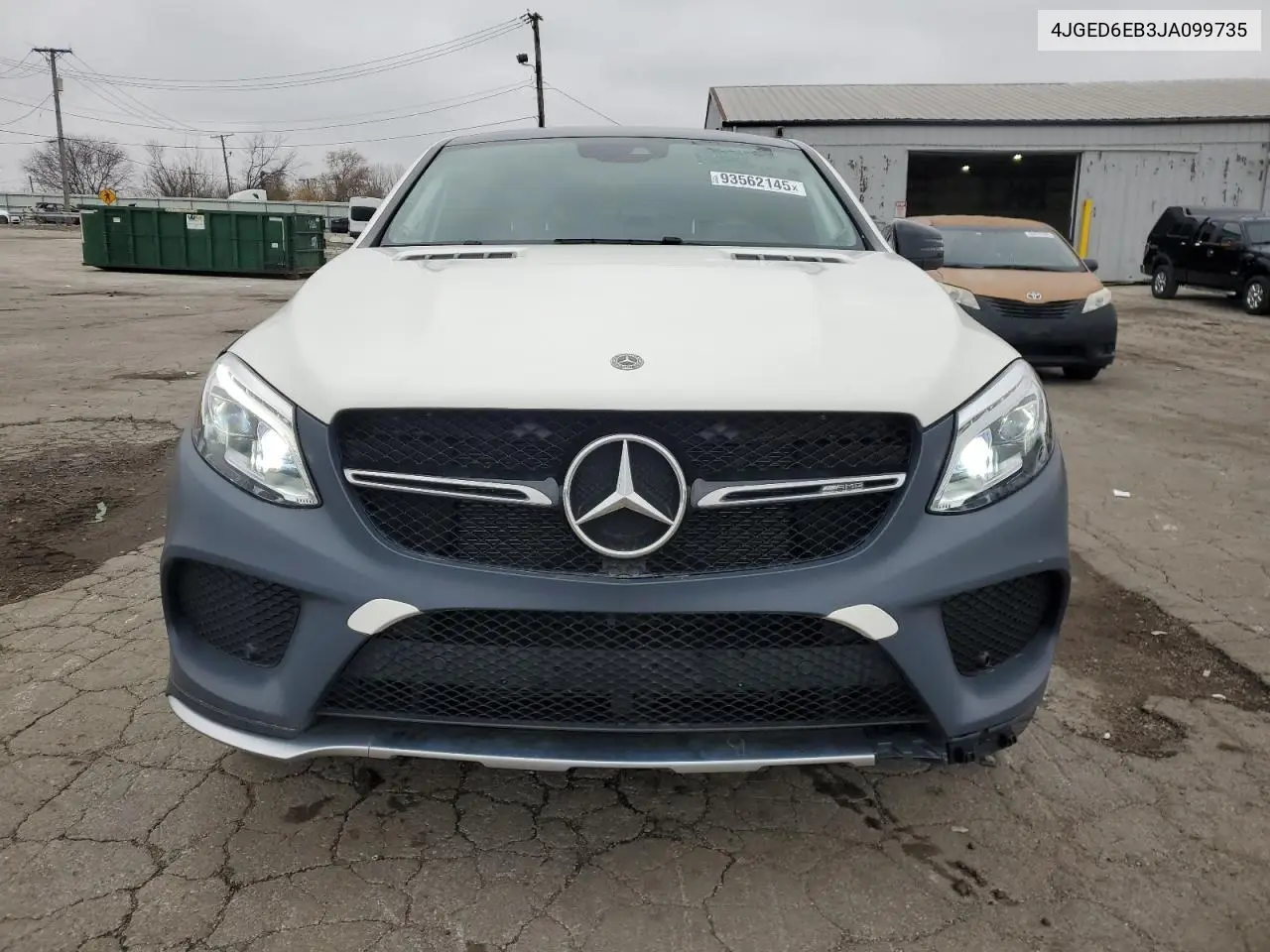 4JGED6EB3JA099735 2018 Mercedes-Benz Gle Coupe 43 Amg