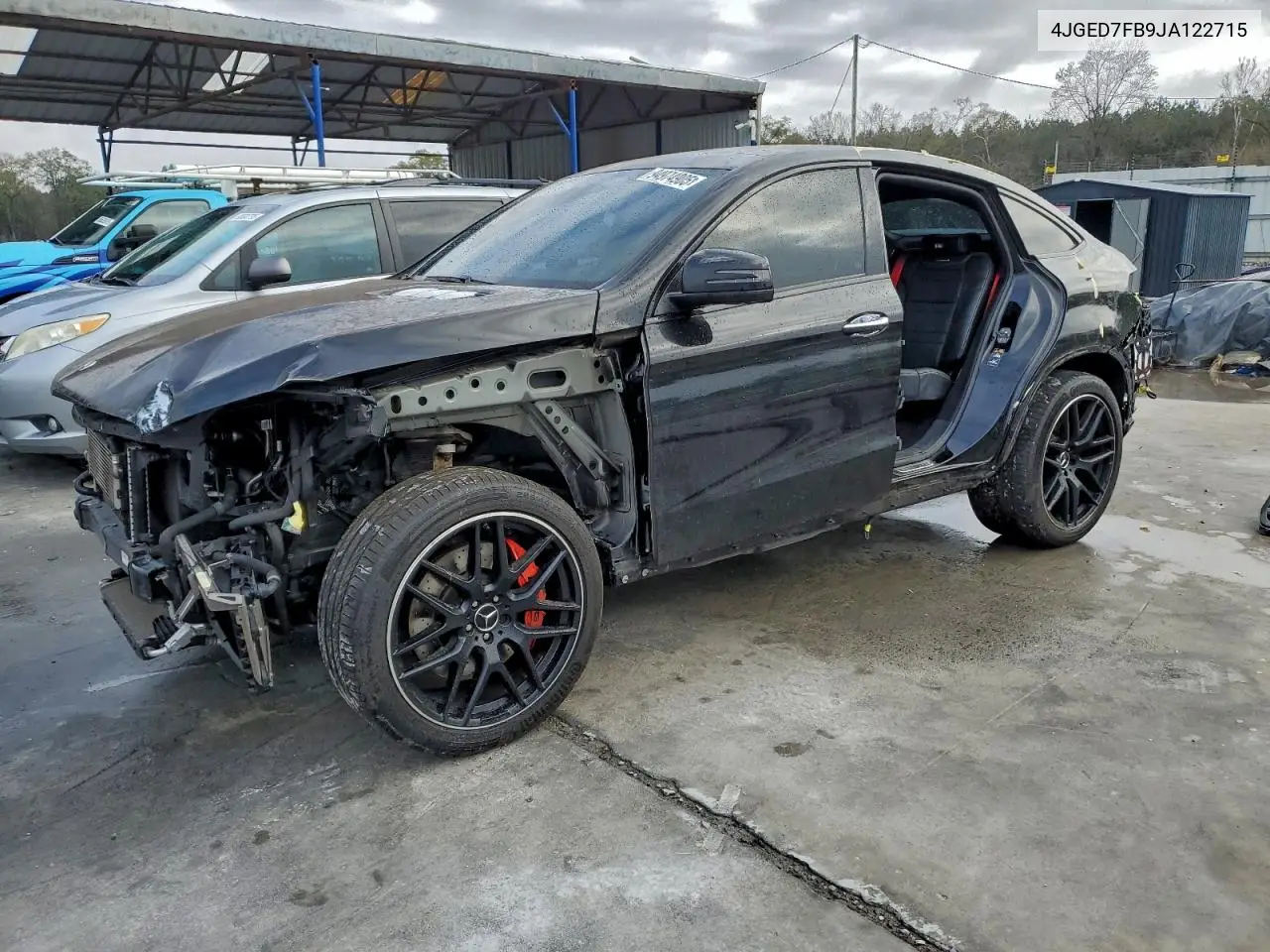 4JGED7FB9JA122715 2018 Mercedes-Benz Gle Coupe 63 Amg-S