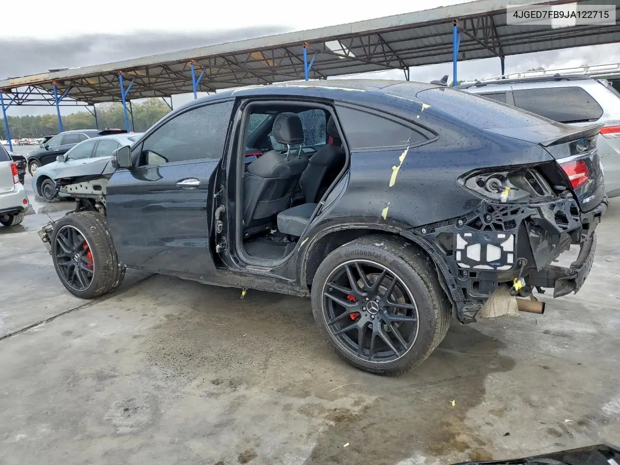 4JGED7FB9JA122715 2018 Mercedes-Benz Gle Coupe 63 Amg-S