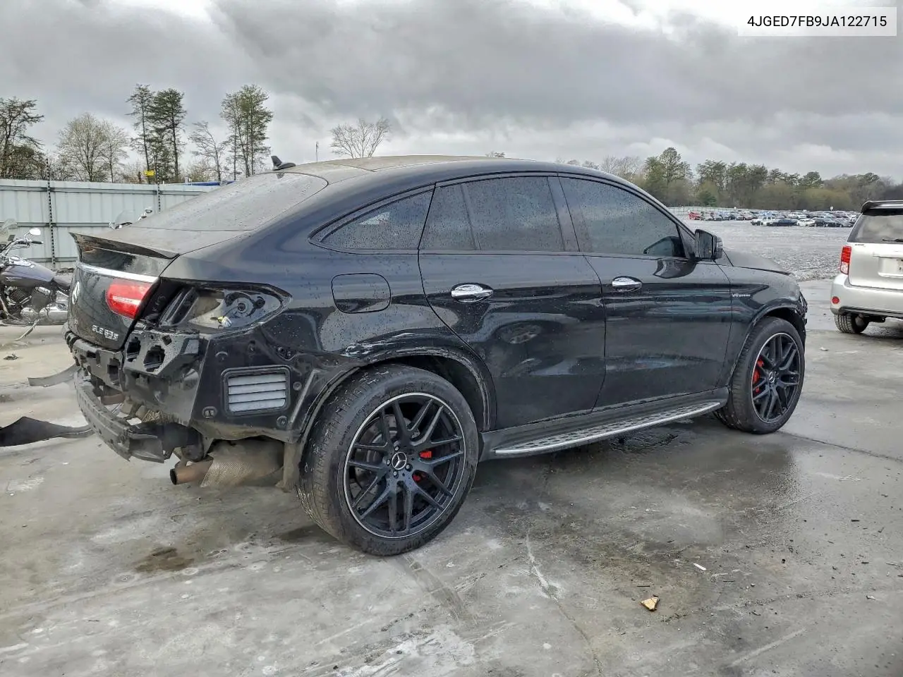 4JGED7FB9JA122715 2018 Mercedes-Benz Gle Coupe 63 Amg-S