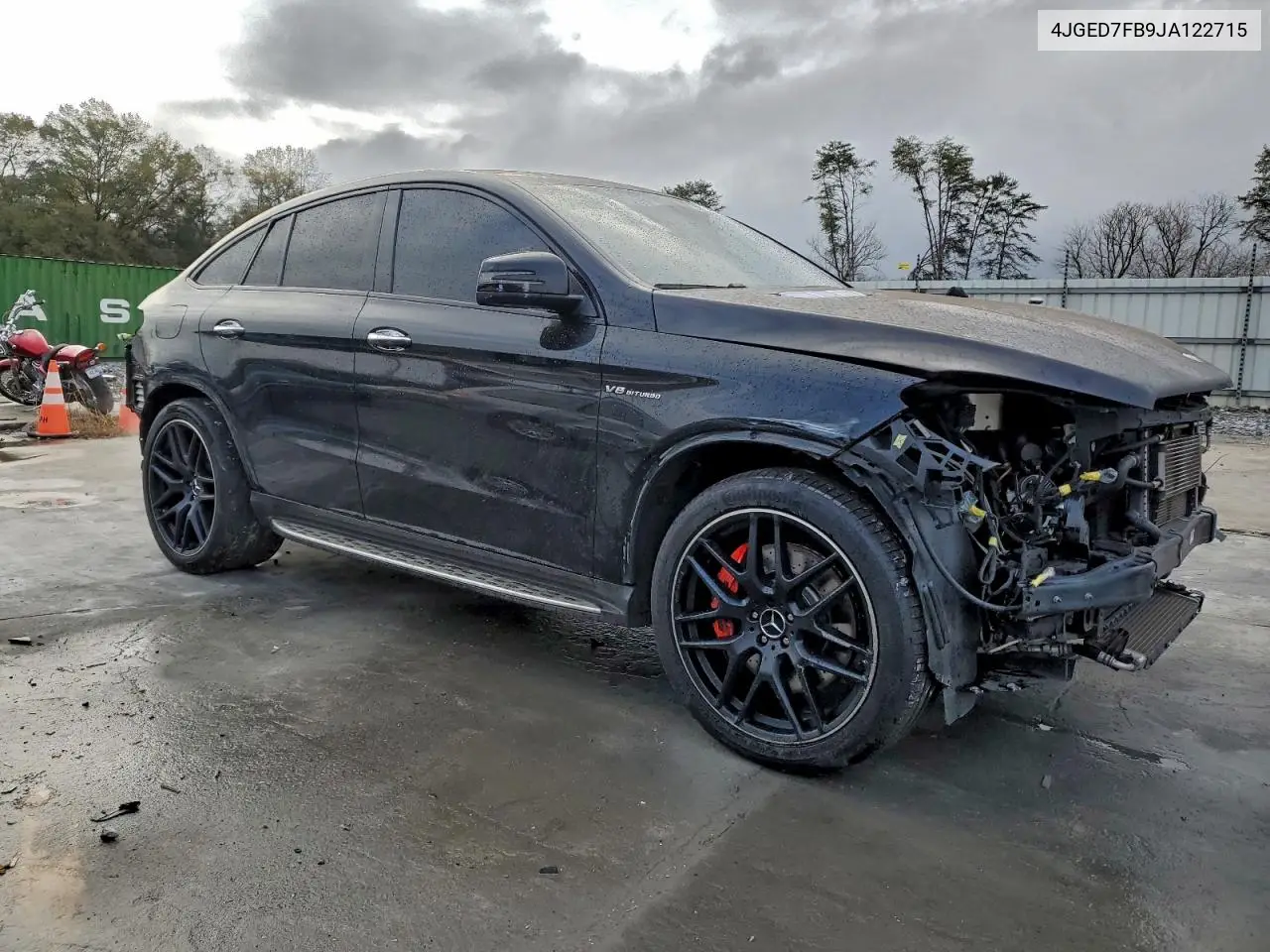4JGED7FB9JA122715 2018 Mercedes-Benz Gle Coupe 63 Amg-S