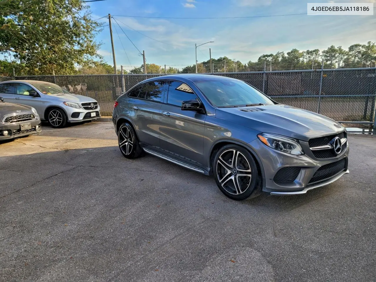4JGED6EB5JA118186 2018 Mercedes-Benz Gle Coupe 43 Amg