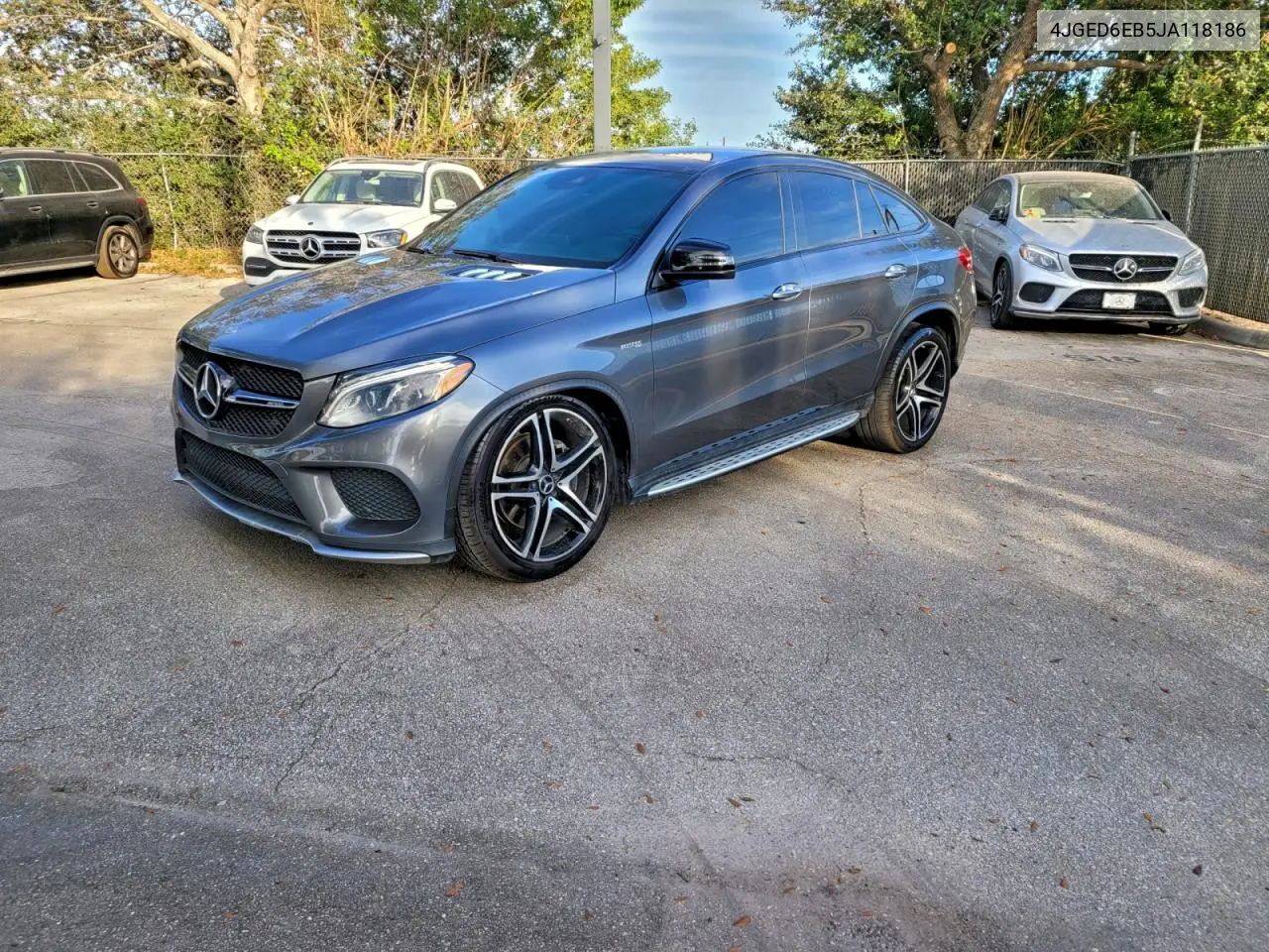 4JGED6EB5JA118186 2018 Mercedes-Benz Gle Coupe 43 Amg