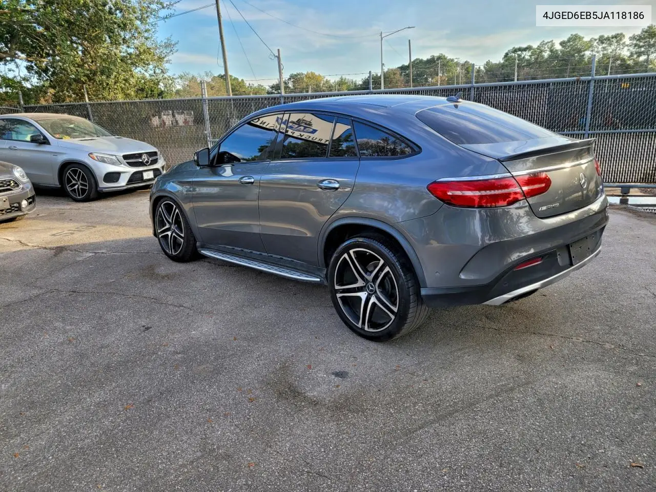 4JGED6EB5JA118186 2018 Mercedes-Benz Gle Coupe 43 Amg