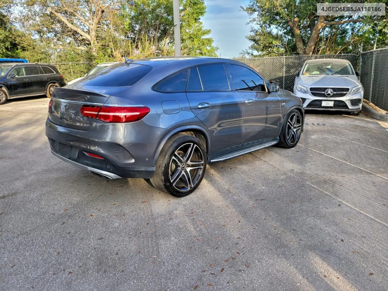 4JGED6EB5JA118186 2018 Mercedes-Benz Gle Coupe 43 Amg