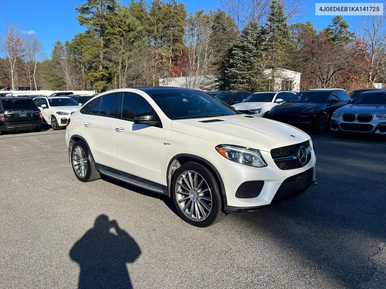 4JGED6EB1KA141725 2019 Mercedes-Benz Gle Coupe 43 Amg