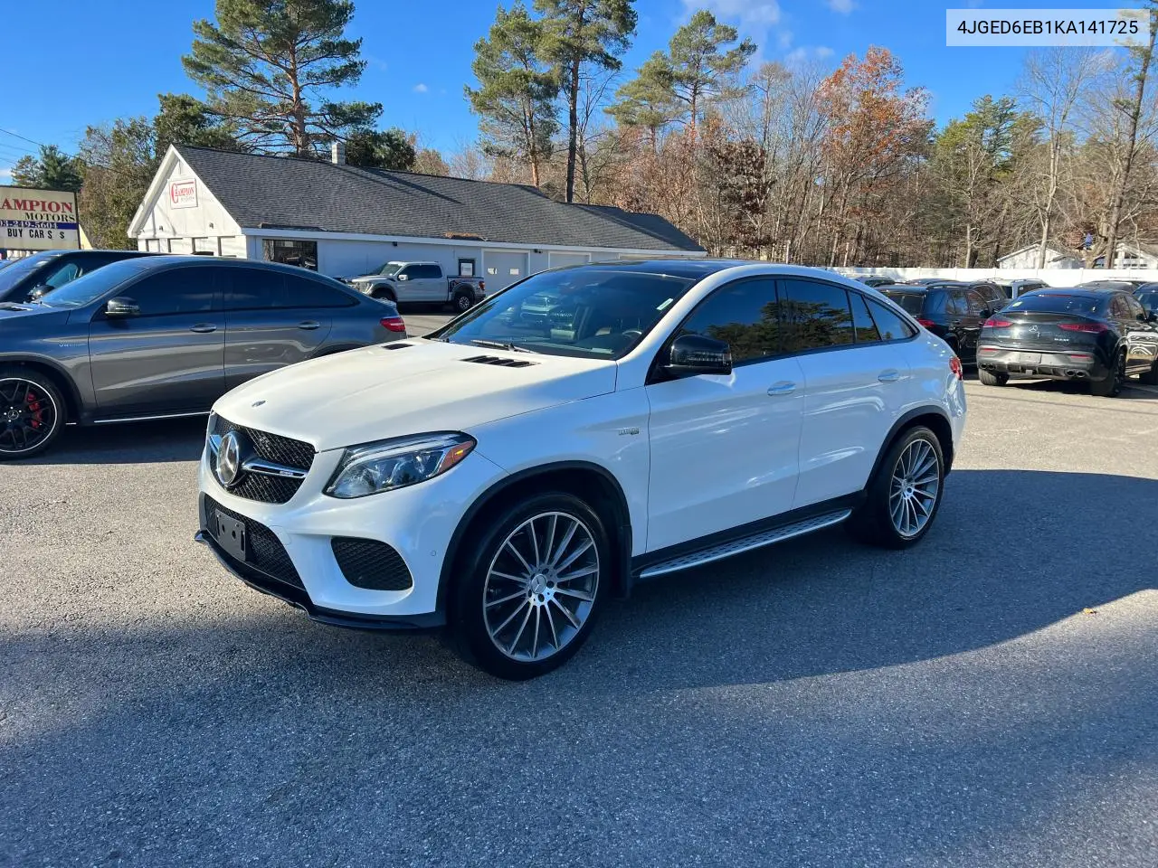 4JGED6EB1KA141725 2019 Mercedes-Benz Gle Coupe 43 Amg