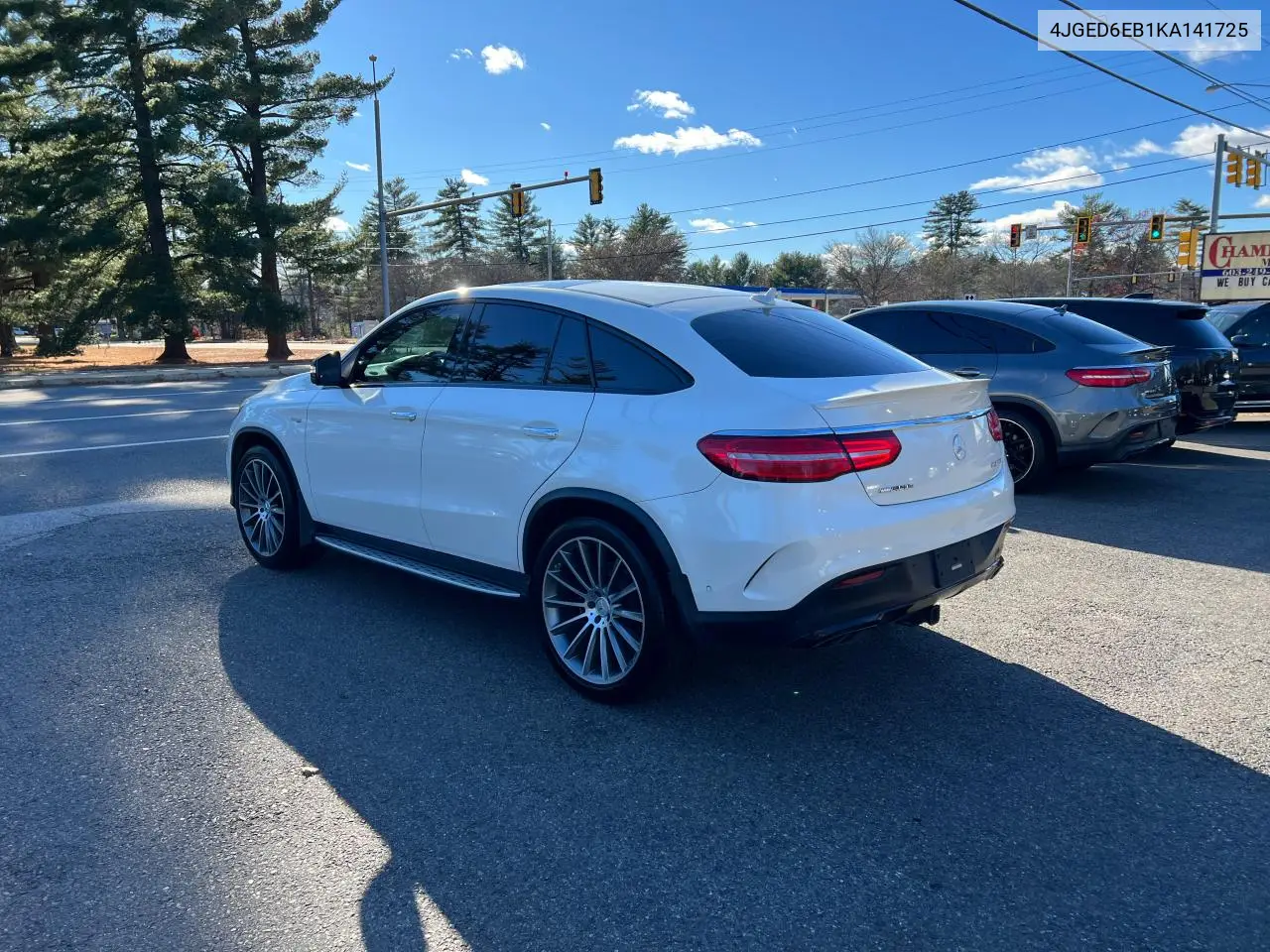 4JGED6EB1KA141725 2019 Mercedes-Benz Gle Coupe 43 Amg