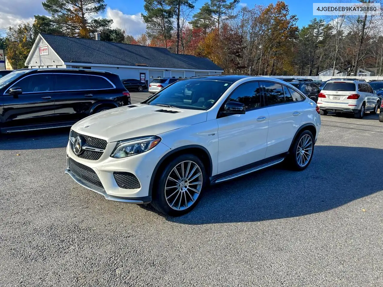 4JGED6EB9KA138880 2019 Mercedes-Benz Gle Coupe 43 Amg