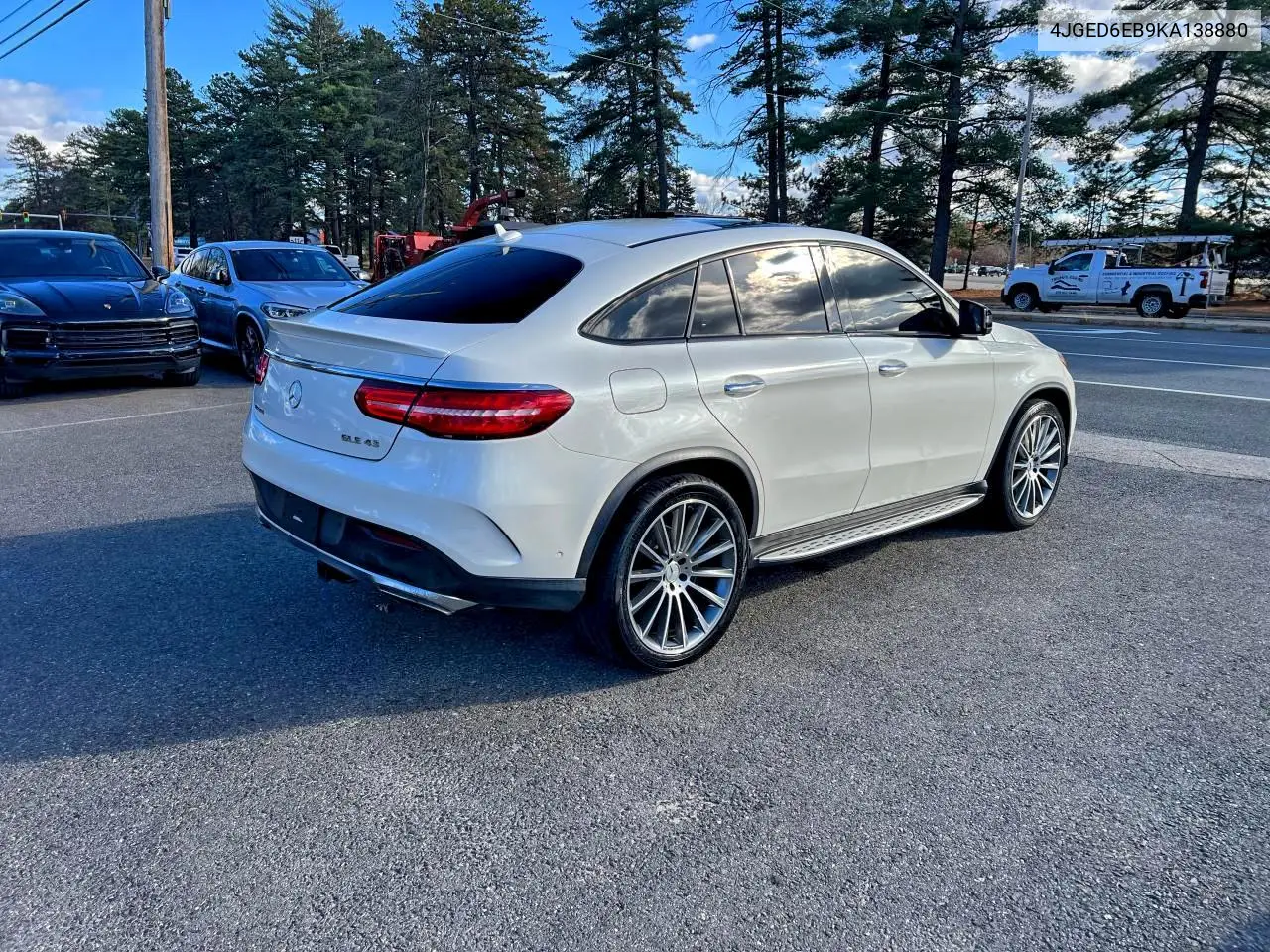 4JGED6EB9KA138880 2019 Mercedes-Benz Gle Coupe 43 Amg