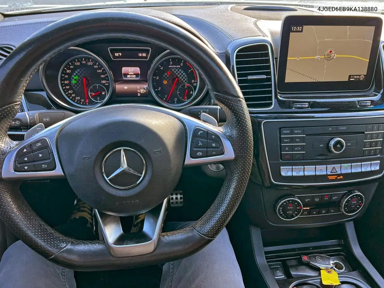 4JGED6EB9KA138880 2019 Mercedes-Benz Gle Coupe 43 Amg