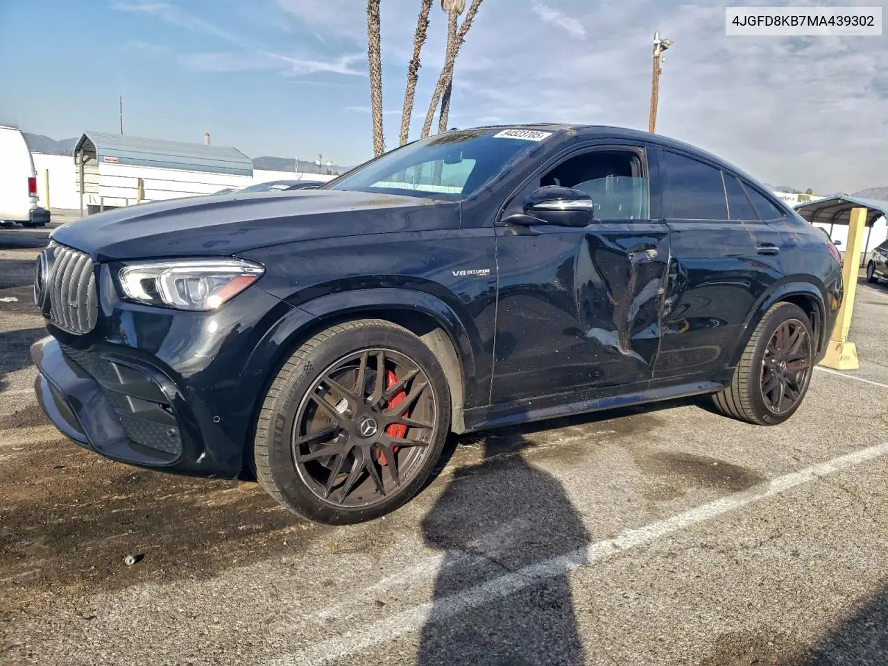 4JGFD8KB7MA439302 2021 Mercedes-Benz Gle Coupe 63 S 4Matic Amg