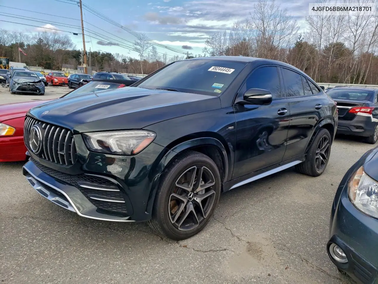 4JGFD6BB6MA218701 2021 Mercedes-Benz Gle Coupe Amg 53 4Matic