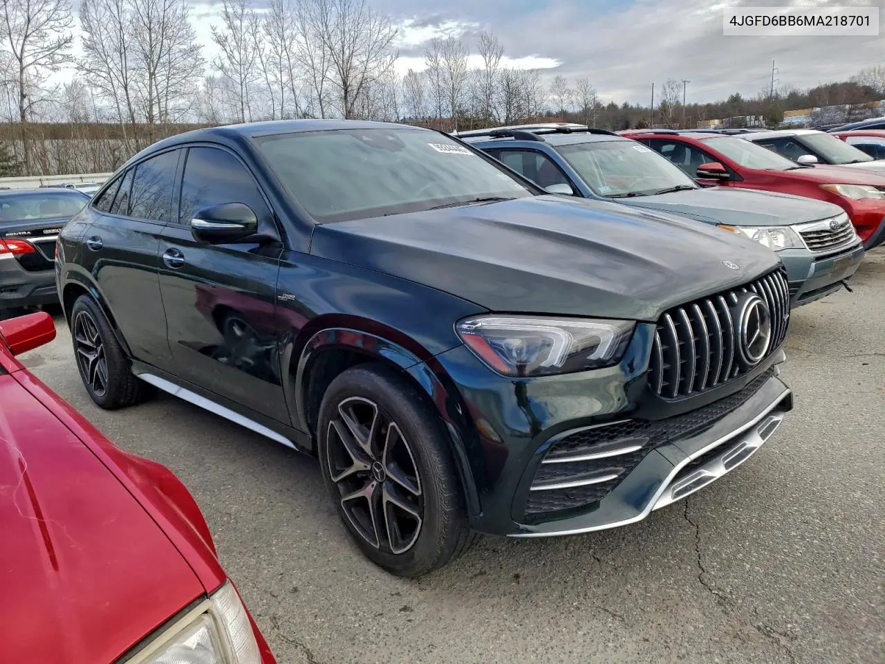 4JGFD6BB6MA218701 2021 Mercedes-Benz Gle Coupe Amg 53 4Matic