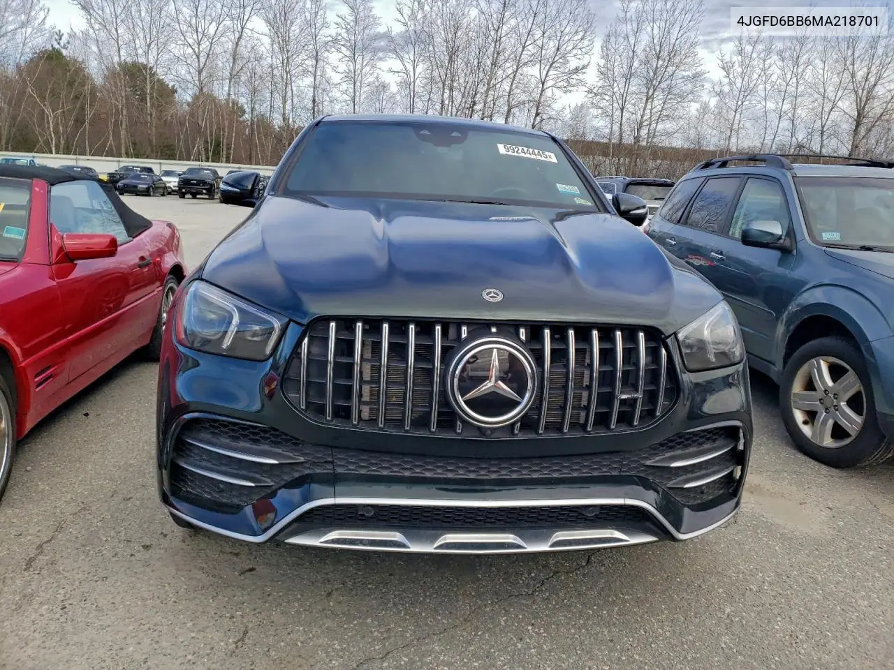 4JGFD6BB6MA218701 2021 Mercedes-Benz Gle Coupe Amg 53 4Matic