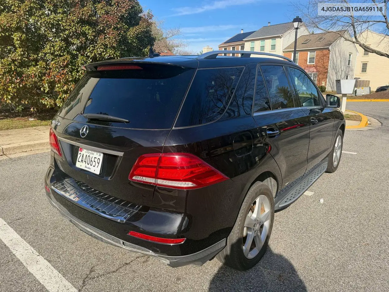 4JGDA5JB1GA659118 2016 Mercedes-Benz Gle 350