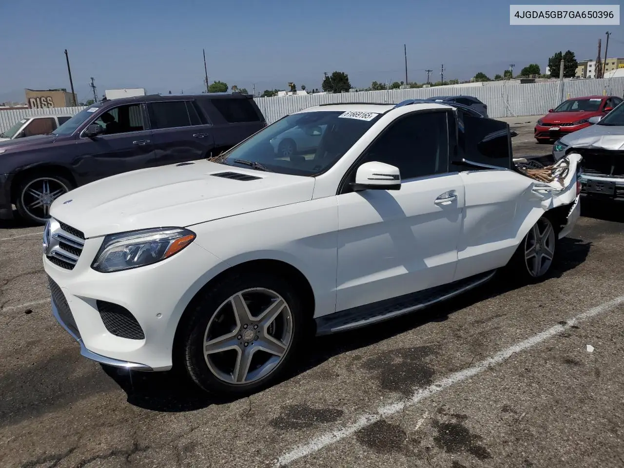 4JGDA5GB7GA650396 2016 Mercedes-Benz Gle 400 4Matic