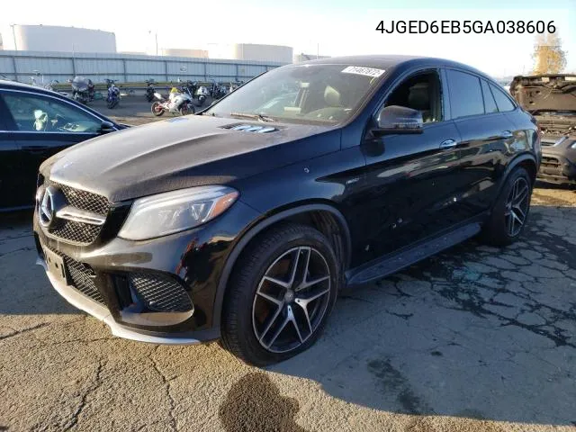 4JGED6EB5GA038606 2016 Mercedes-Benz Gle Coupe 450 4Matic