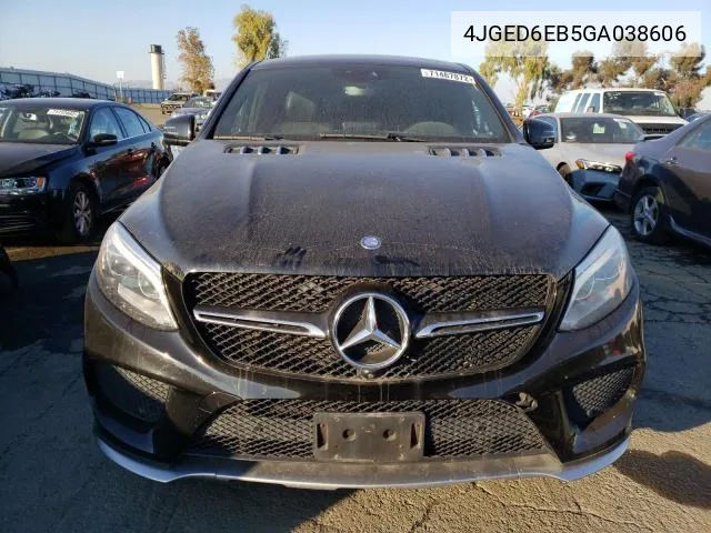 4JGED6EB5GA038606 2016 Mercedes-Benz Gle Coupe 450 4Matic