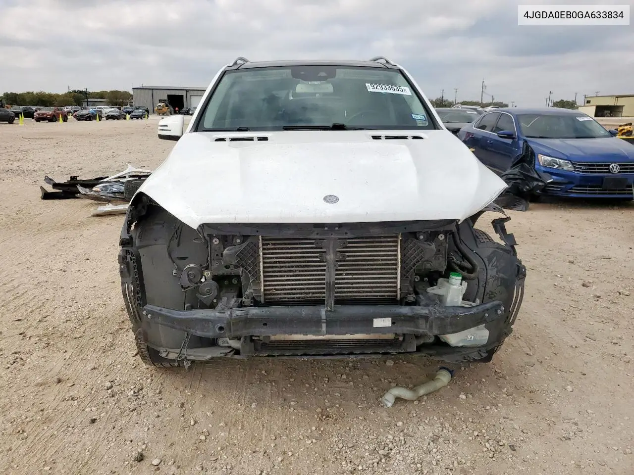 4JGDA0EB0GA633834 2016 Mercedes-Benz Gle 300D 4Matic