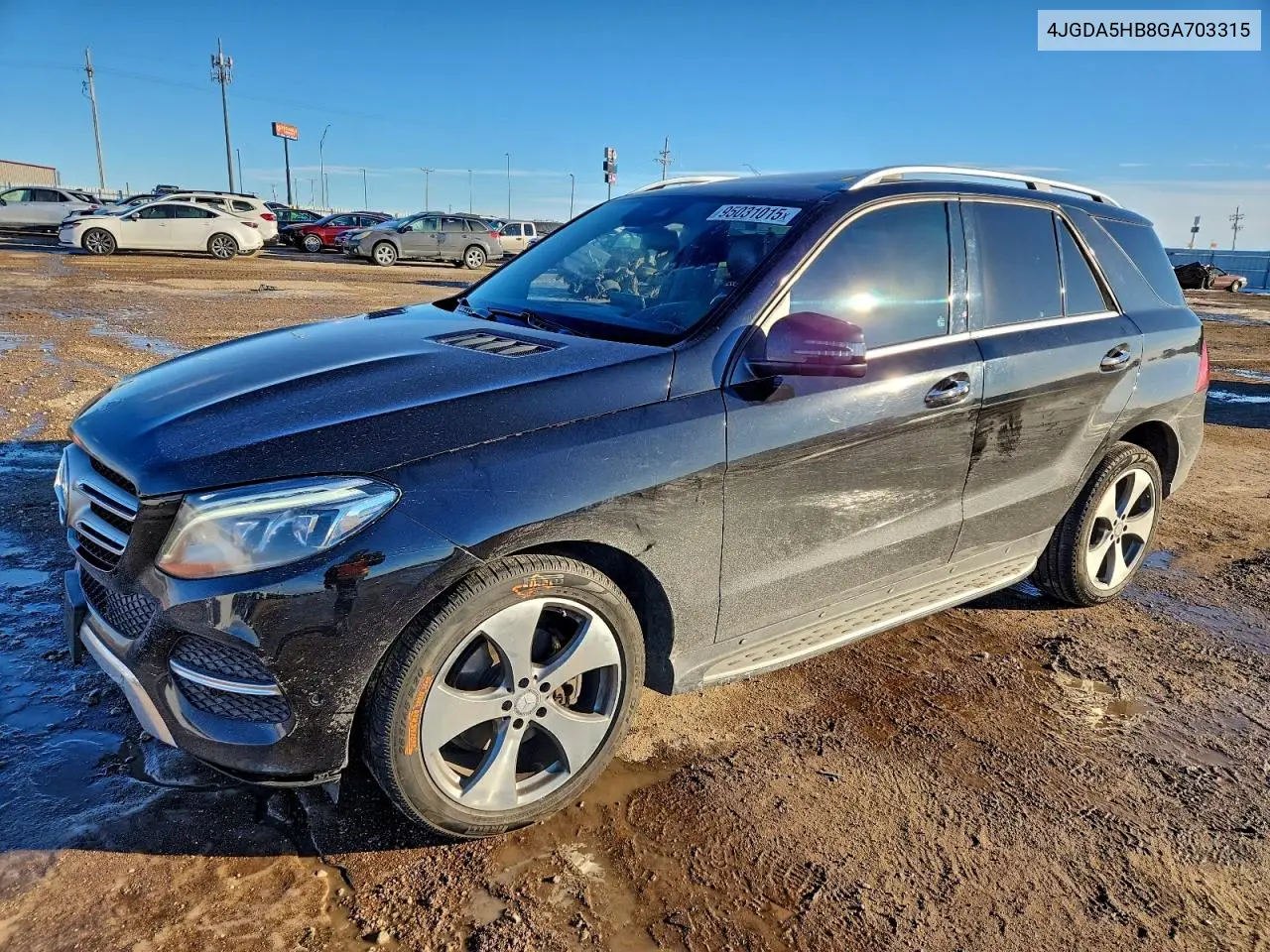 4JGDA5HB8GA703315 2016 Mercedes-Benz Gle 350 4Matic