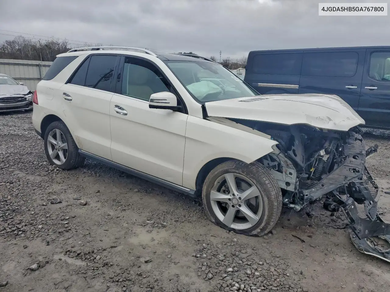 4JGDA5HB5GA767800 2016 Mercedes-Benz Gle 350 4Matic
