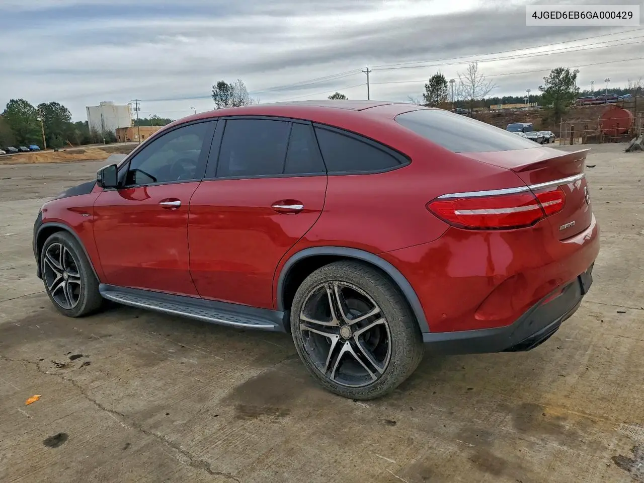 4JGED6EB6GA000429 2016 Mercedes-Benz Gle Coupe 450 4Matic