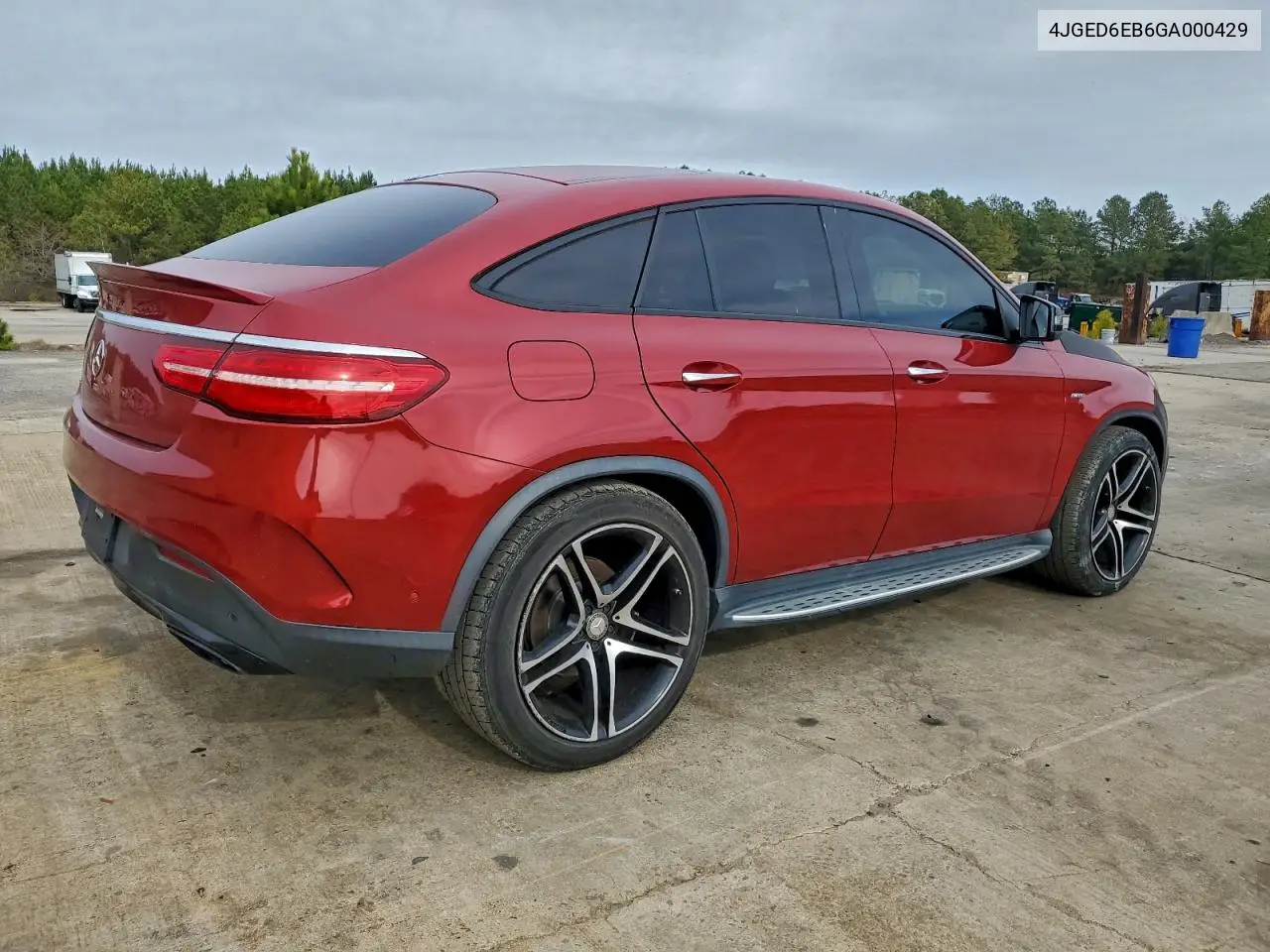 4JGED6EB6GA000429 2016 Mercedes-Benz Gle Coupe 450 4Matic