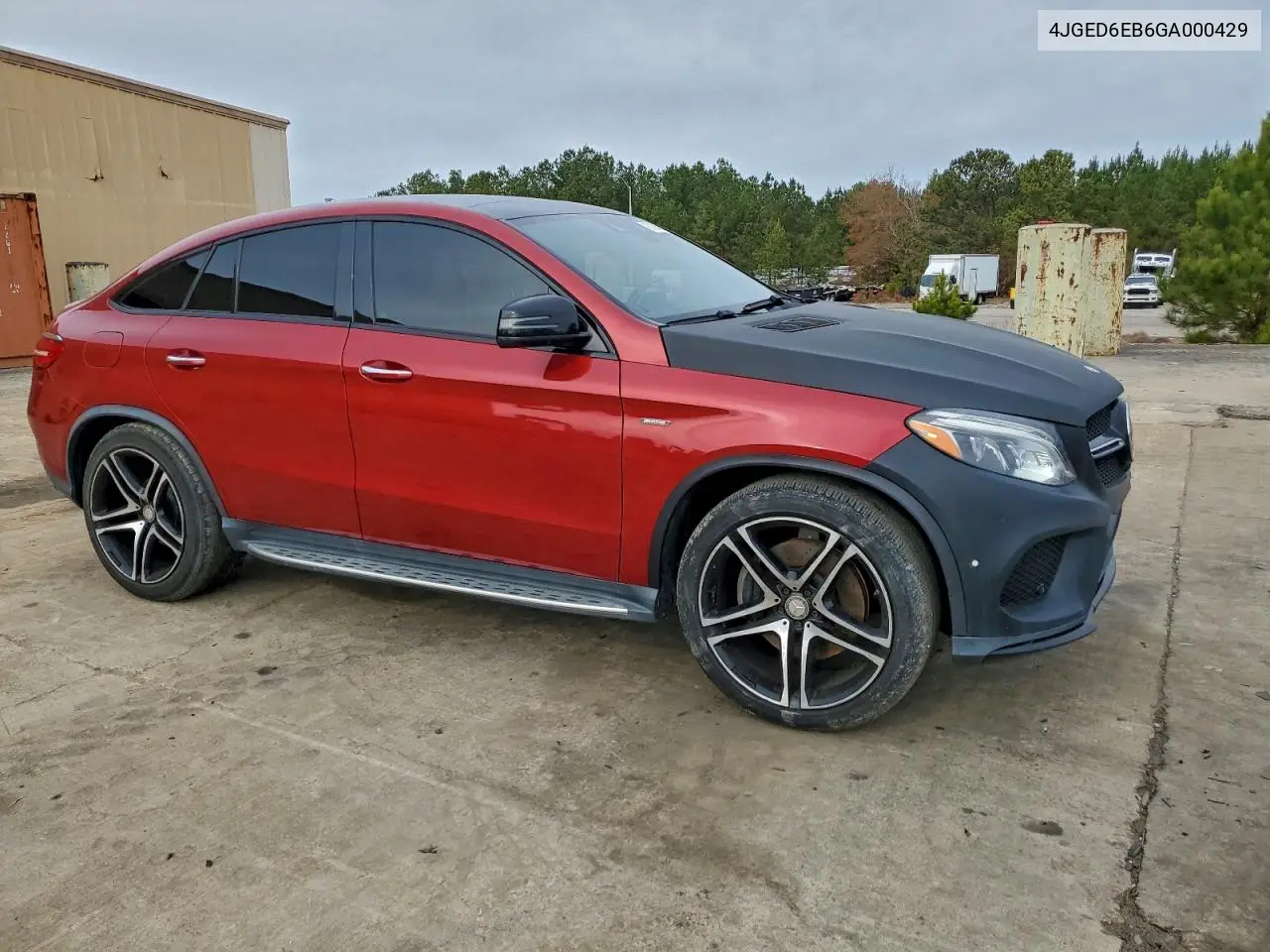4JGED6EB6GA000429 2016 Mercedes-Benz Gle Coupe 450 4Matic
