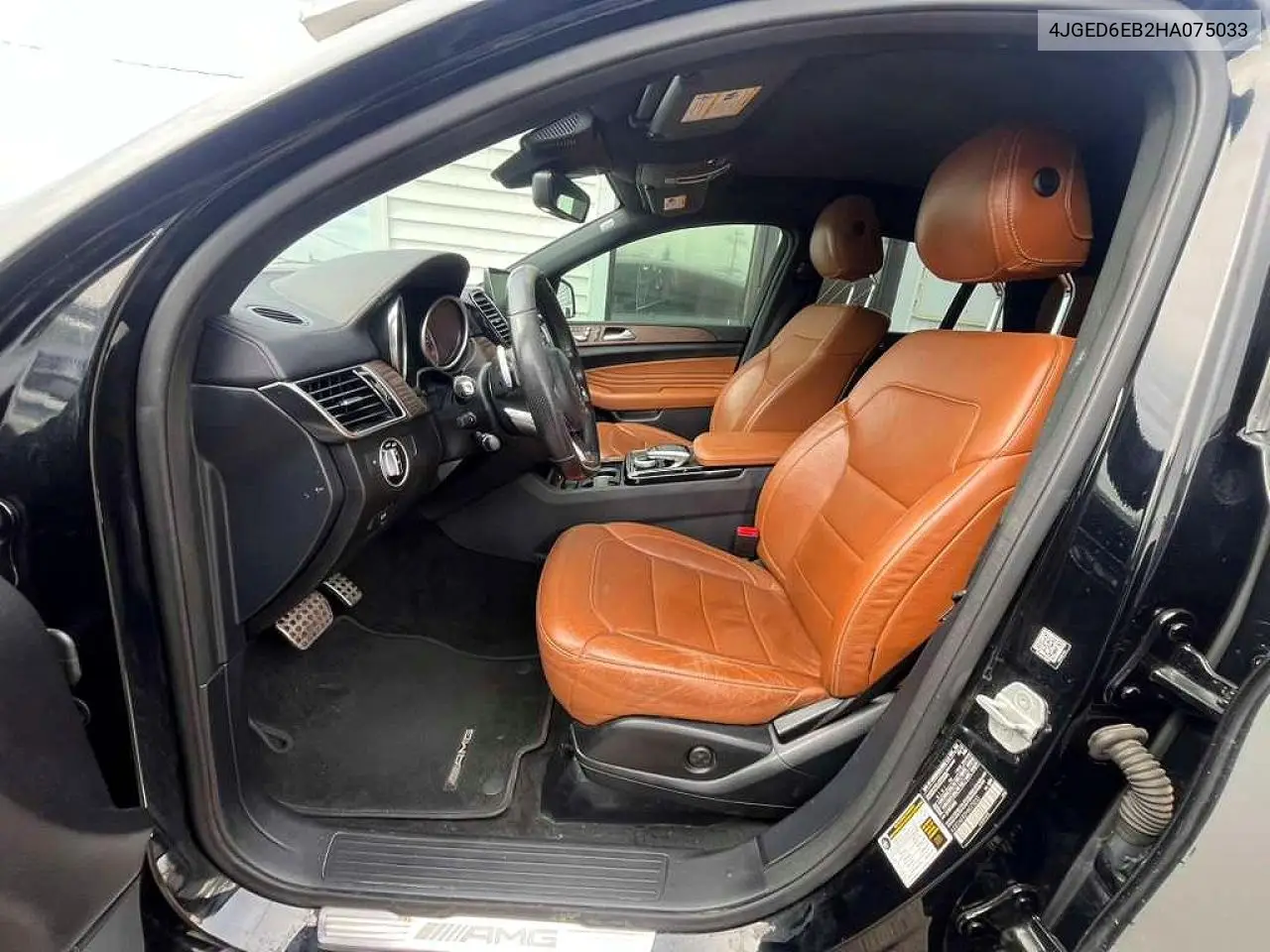 4JGED6EB2HA075033 2017 Mercedes-Benz Gle Coupe 43 Amg