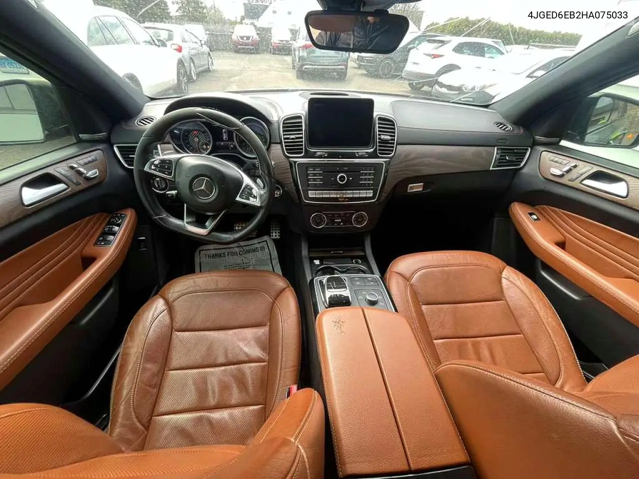 4JGED6EB2HA075033 2017 Mercedes-Benz Gle Coupe 43 Amg