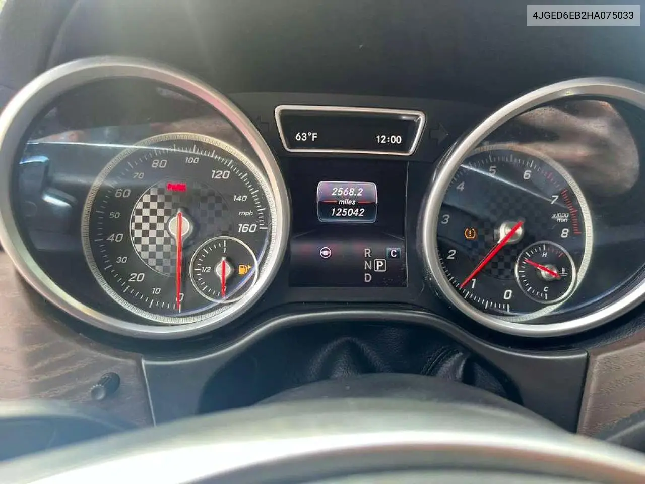 4JGED6EB2HA075033 2017 Mercedes-Benz Gle Coupe 43 Amg