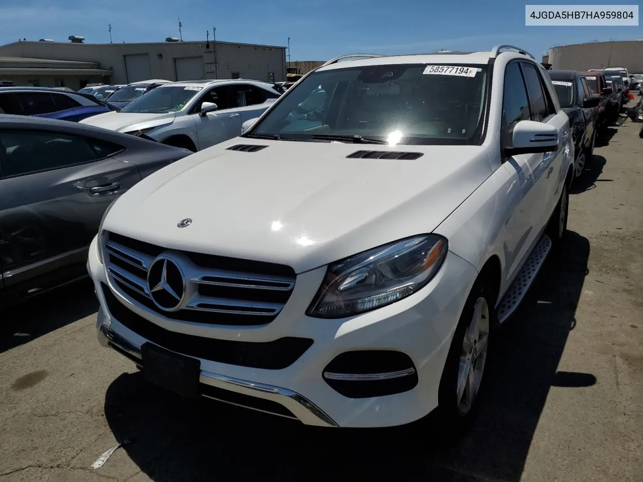 4JGDA5HB7HA959804 2017 Mercedes-Benz Gle 350 4Matic