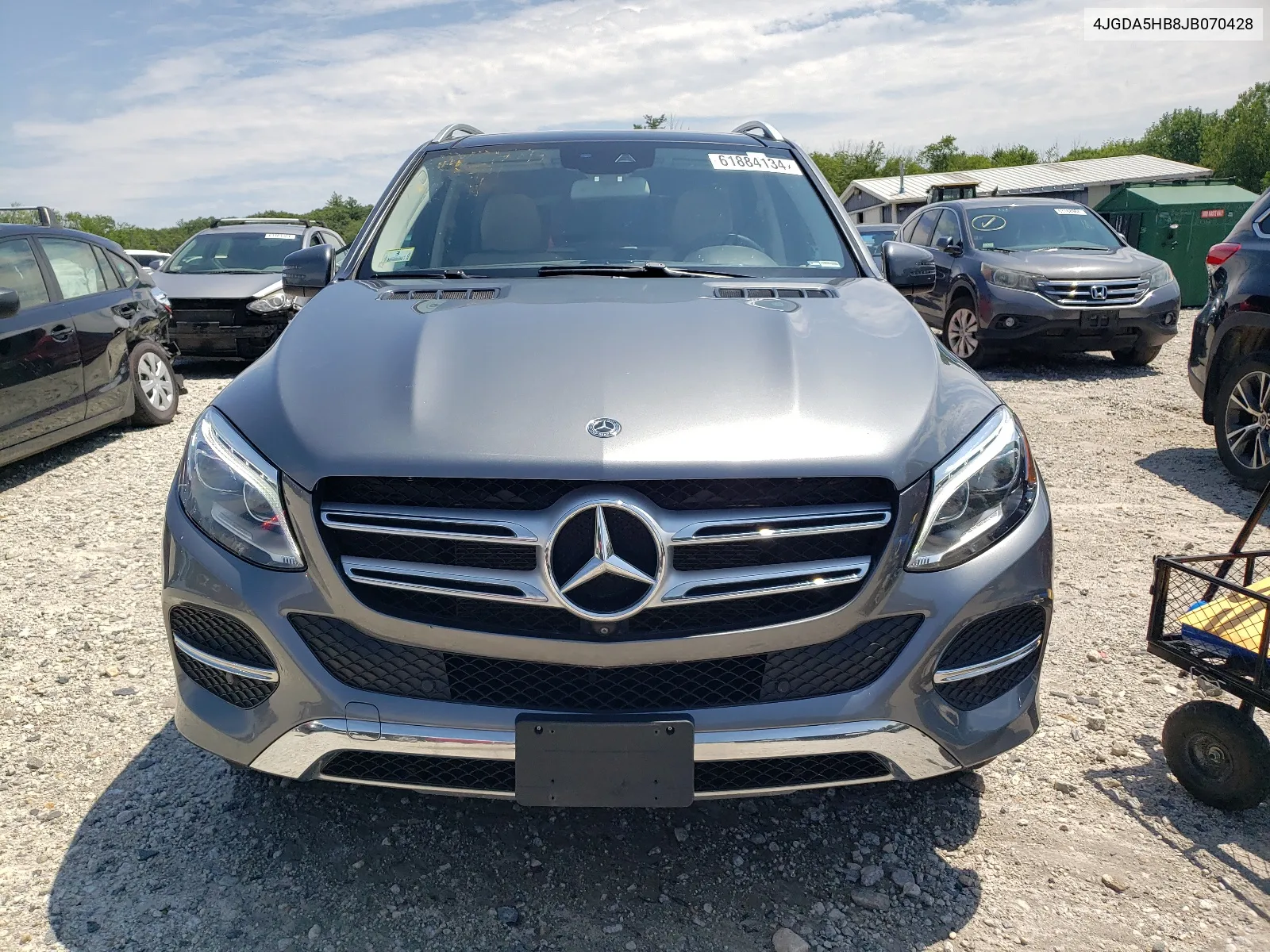 4JGDA5HB8JB070428 2018 Mercedes-Benz Gle 350 4Matic