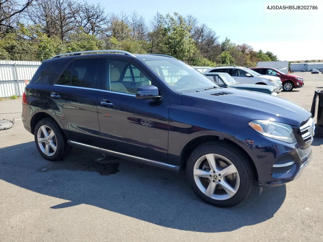 2018 Mercedes-Benz Gle 350 4Matic VIN: 4JGDA5HB5JB202786 Lot: 70023774