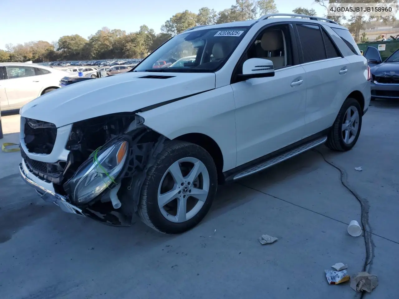 4JGDA5JB1JB158960 2018 Mercedes-Benz Gle 350