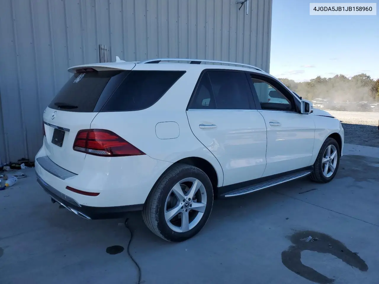 4JGDA5JB1JB158960 2018 Mercedes-Benz Gle 350