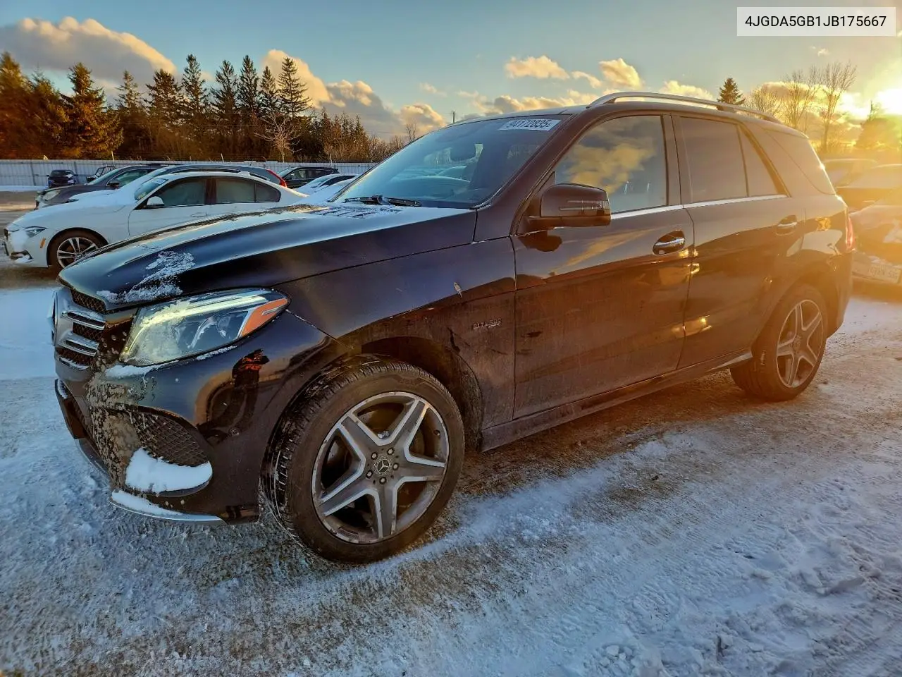 4JGDA5GB1JB175667 2018 Mercedes-Benz Gle 400 4Matic