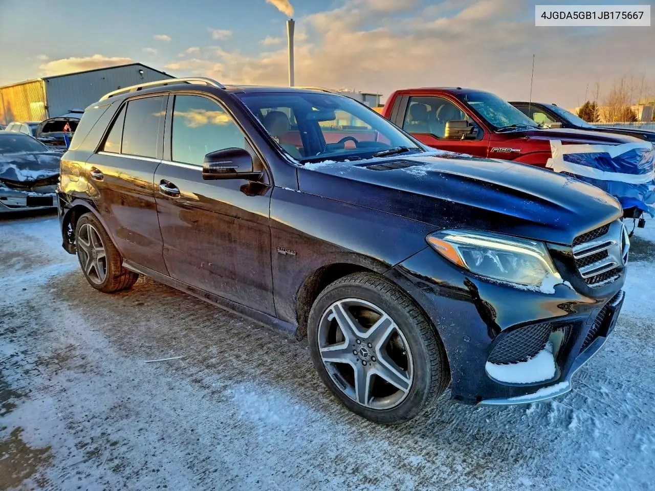 4JGDA5GB1JB175667 2018 Mercedes-Benz Gle 400 4Matic