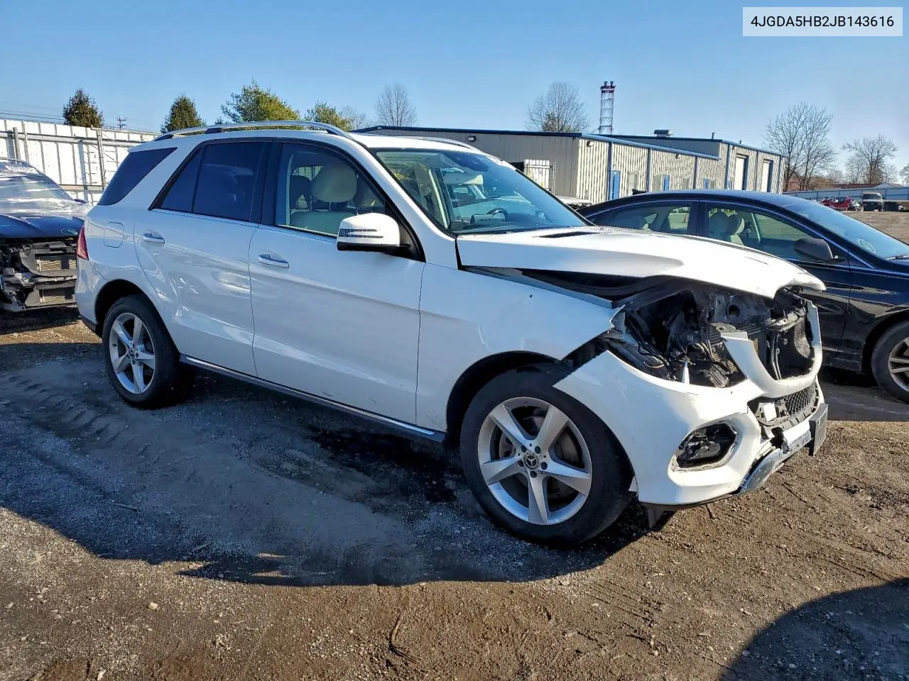 4JGDA5HB2JB143616 2018 Mercedes-Benz Gle 350 4Matic